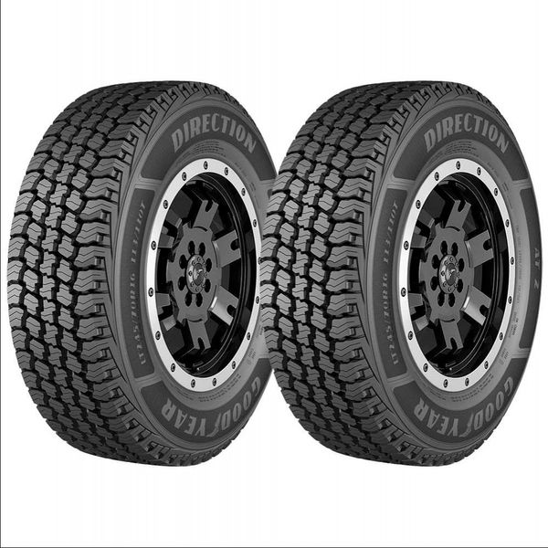 Pneu Goodyear Direction AT2 245/70 Aro 16 113T 2 unidades 16 / Preto