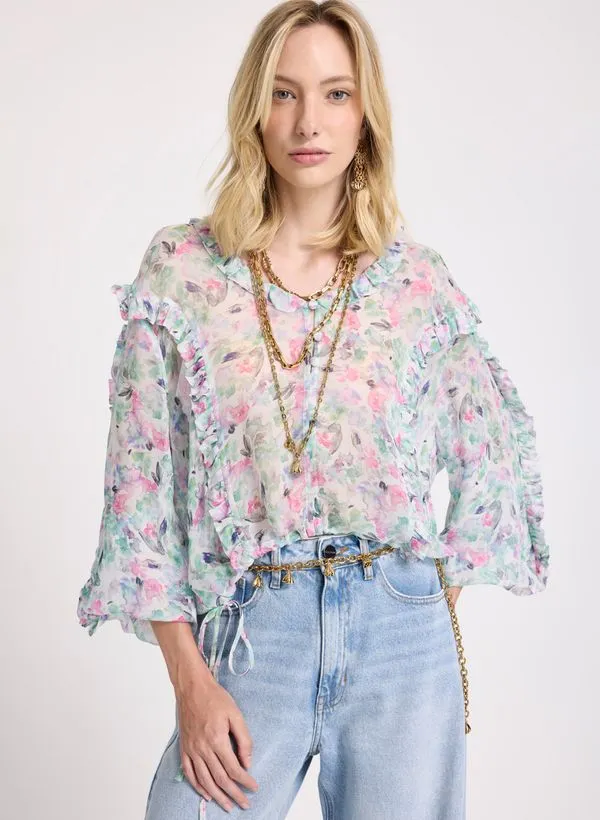 Blusa Le Lis Dea Feminina 36