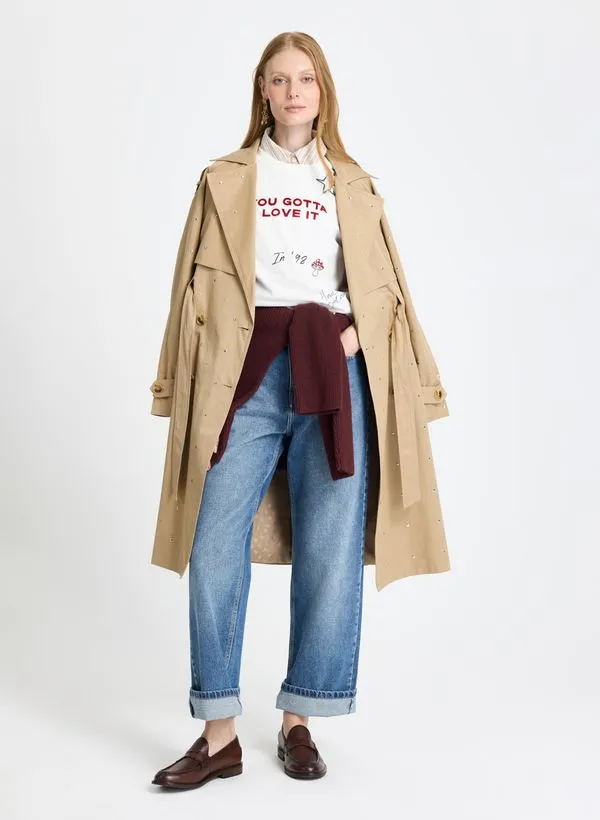 Calça Le Lis Nora Straight Jeans Feminina 34