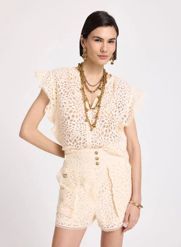 Blusa Le Lis Talia Feminina 42