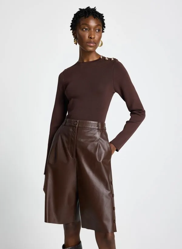 Blusa Le Lis Nina Tricot Feminina PP