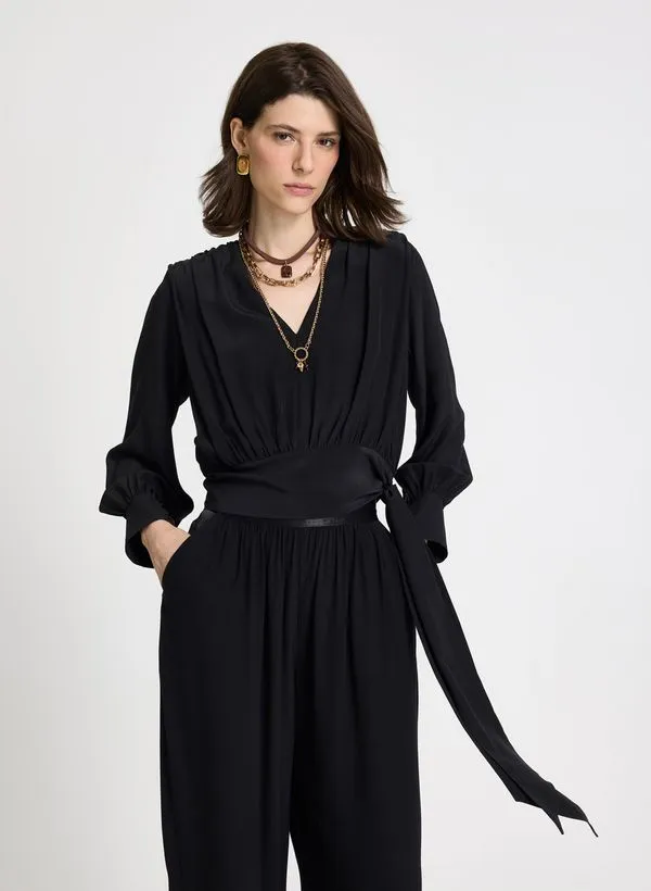 Blusa Le Lis Yani II Seda Feminina 40