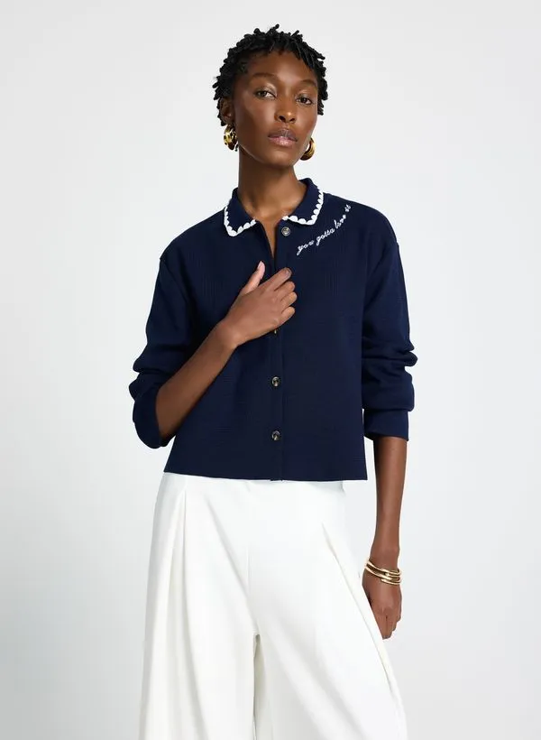 Casaco Polo Le Lis Pandora Tricot Feminino M