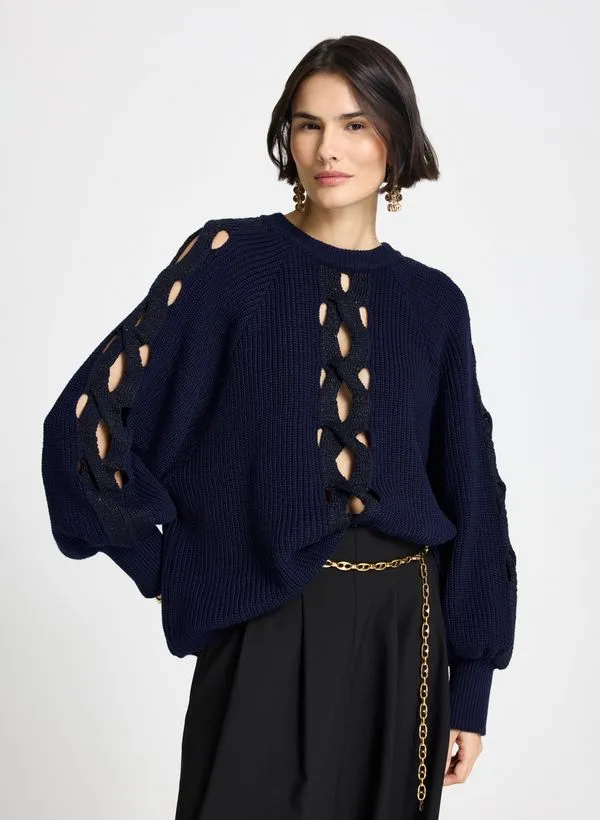 Blusa Le Lis Nilda Tricot Feminina PP