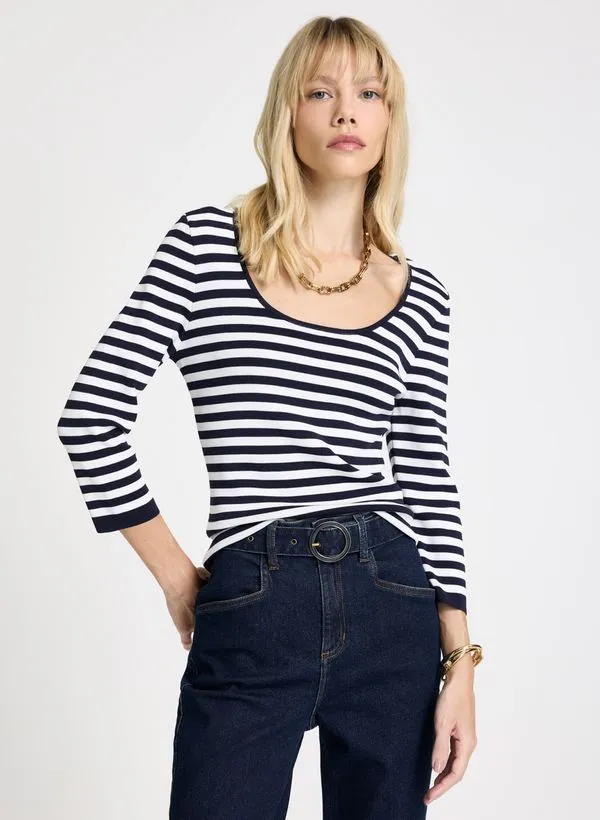 Blusa Le Lis Aline II Tricot Feminina P