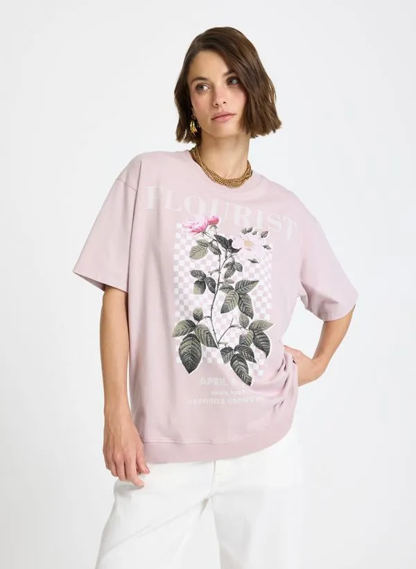 Blusa Le Lis Rose Flourist Feminina P