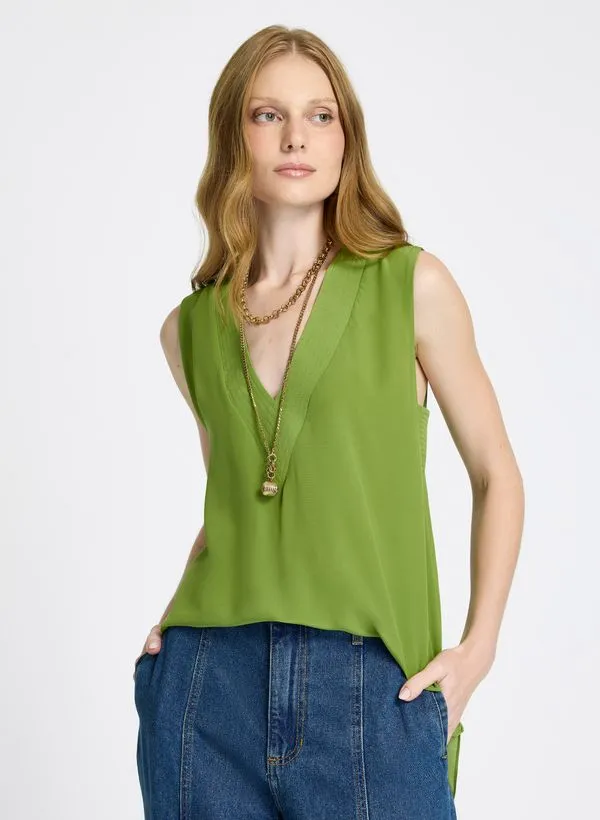 Blusa Le Lis Dara Seda Feminina 50