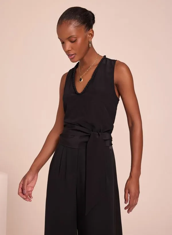 Blusa Le Lis Aisha Seda Feminina 50