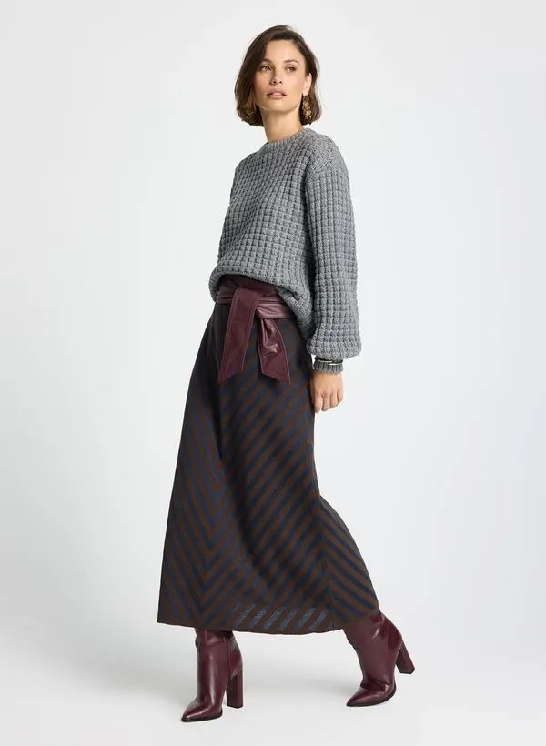 Saia Le Lis Ally Tricot Feminina G