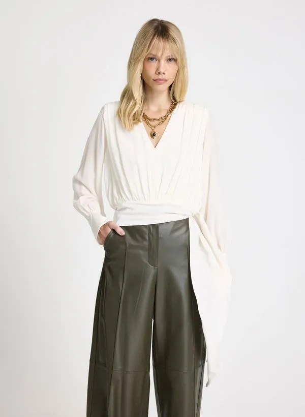 Blusa Le Lis Yani Seda Feminina 44
