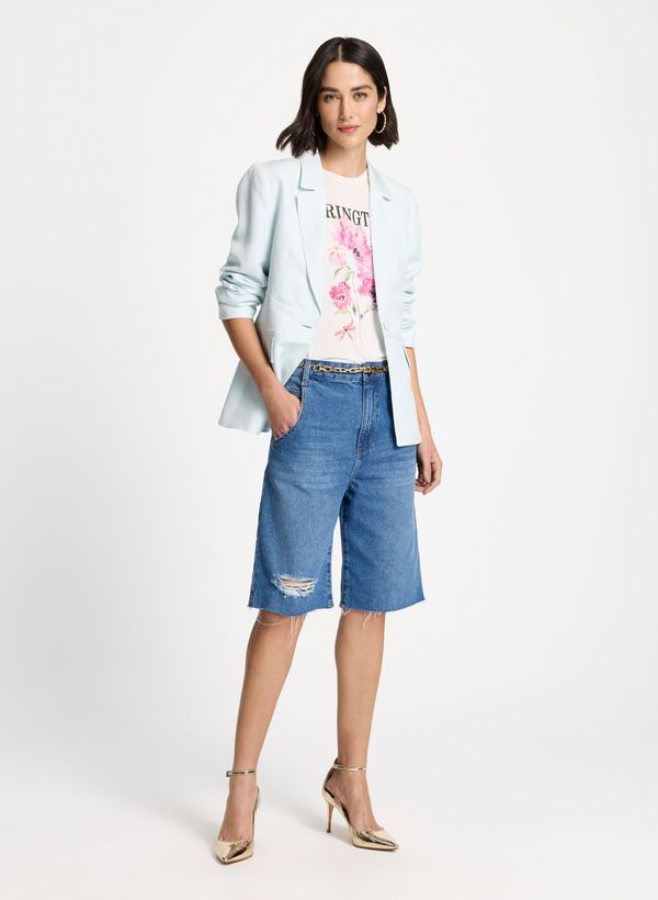 Bermuda Le Lis Faith Jeans Feminina 50