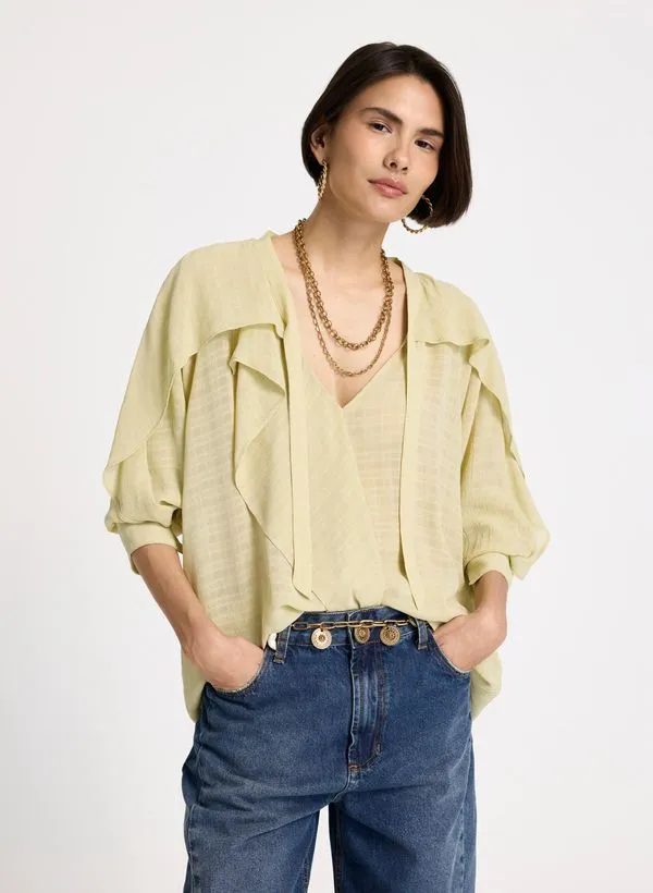Blusa Le Lis Clarice Feminina 48