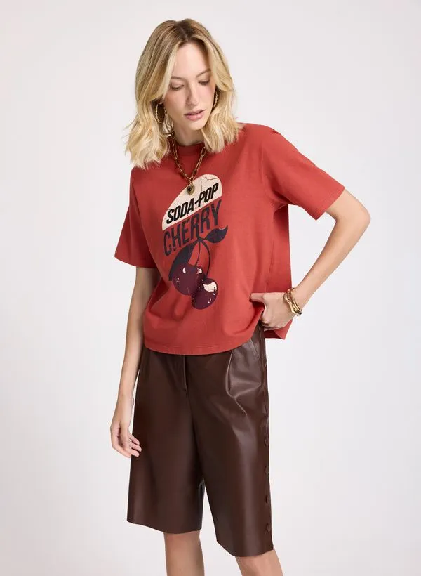 Blusa Le Lis Cherry Feminina M