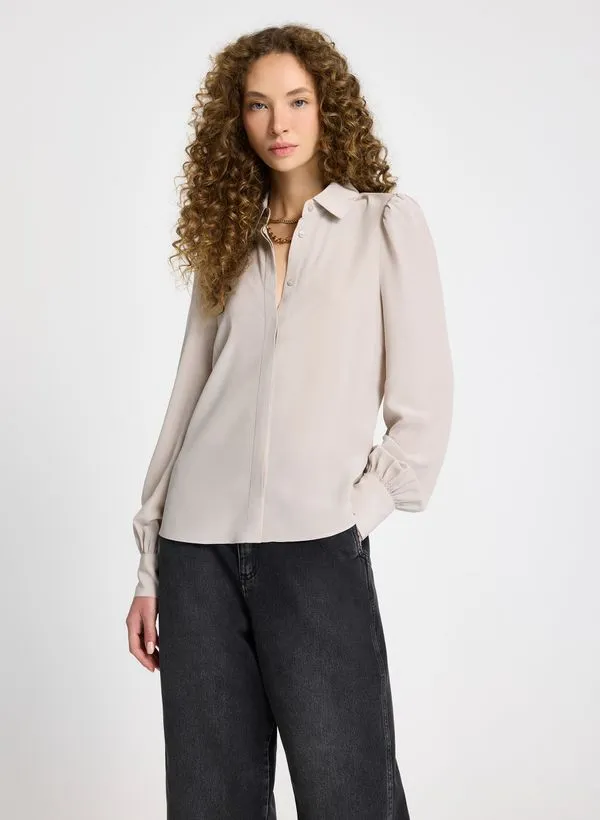 Camisa Le Lis Gil Seda Feminina 50