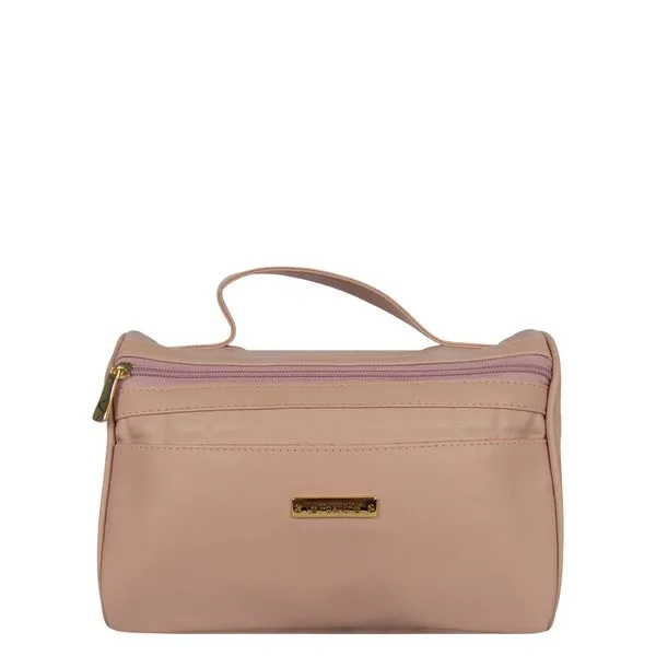 Necessaire Feminina Chess Média Le Postiche ROSA CLARO