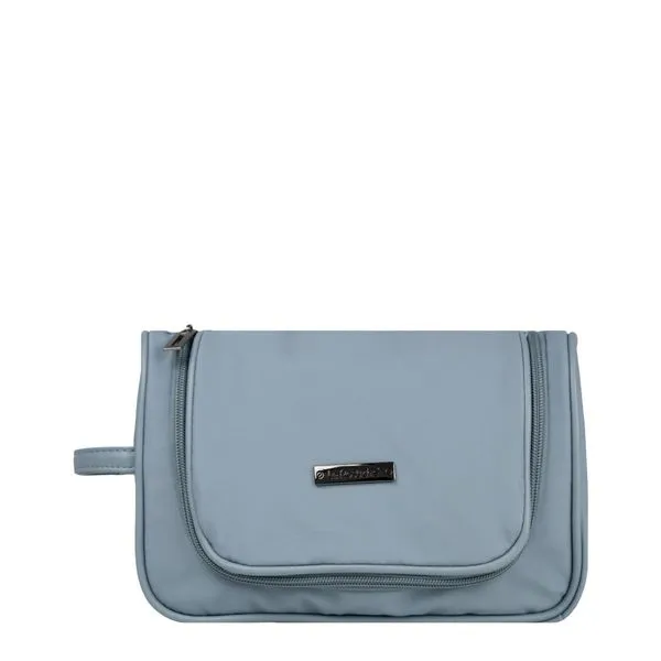 Necessaire Organizadora com Potes Nylon EX239NY Le Postiche AZUL