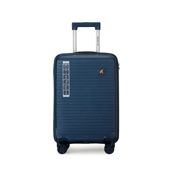 Mala de Bordo Allabard Gate P 10kg Polipropileno Rodas Duplas 360º Azul