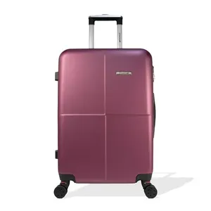 Mala de Viagem Média 23kg Rígida Rodas Giro 360° Verona Stradda ROXO