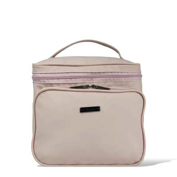 Necessarie Grande Nylon Com Potes EX1077A Le Postiche Rosa