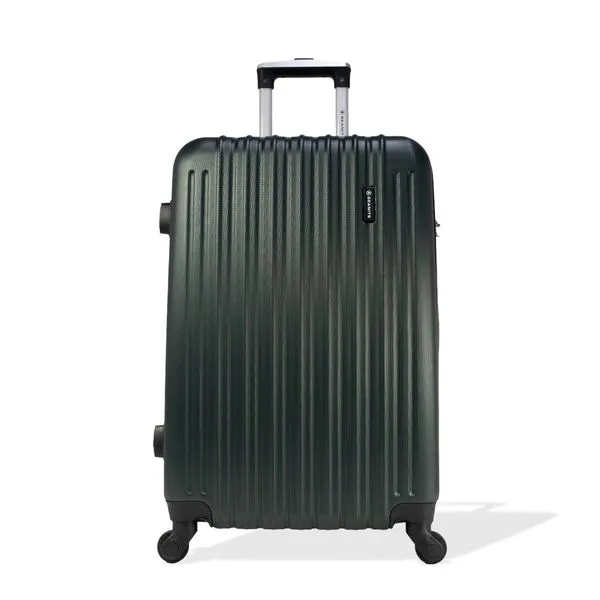 Mala Média 23kg Rígida Rodas 360º Vega Seanite VERDE ESCURO