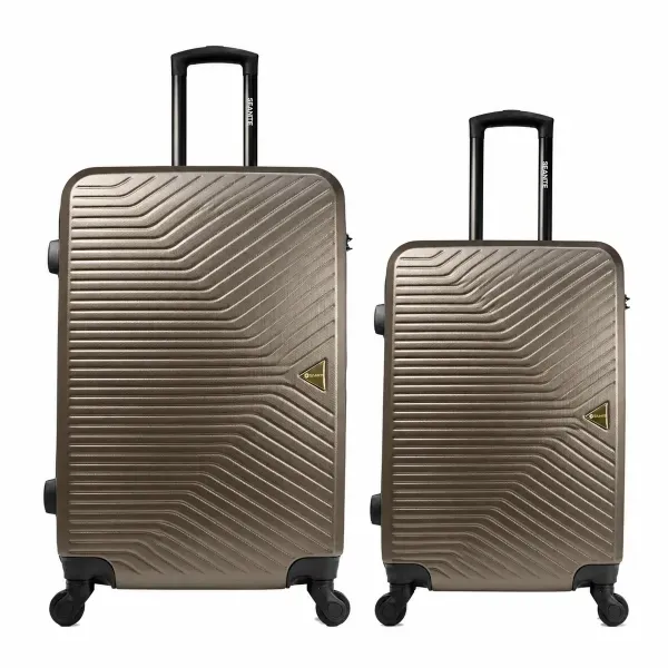 Kit Malas Média e Grande Valence Lock TSA Rodas 360º Seanite Bronze