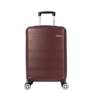 Mala Pequena de Bordo 10kg Rígida Rodas Giro 360° Bali Stradda VINHO