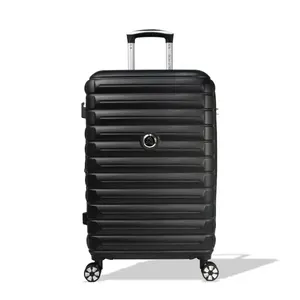 Mala de Viagem Media 23kg TSA Rígida com Rodas 360º Trancoso Polo King PRETO