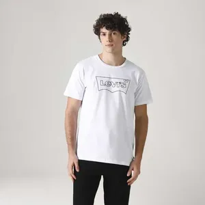 Camiseta Levi's® Graphic Set-in Neck Branca Manga Curta - S USA | P BR