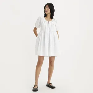Vestido Levi's® Jaylee Mini Branco com Flores - XL USA | GG BR