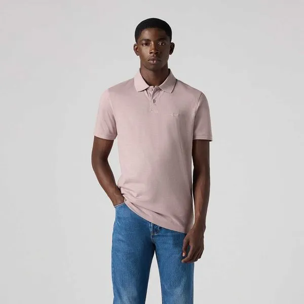 Camisa Polo Levi's® Slim Housemark Lilás Manga Curta - XXL USA | EGG BR