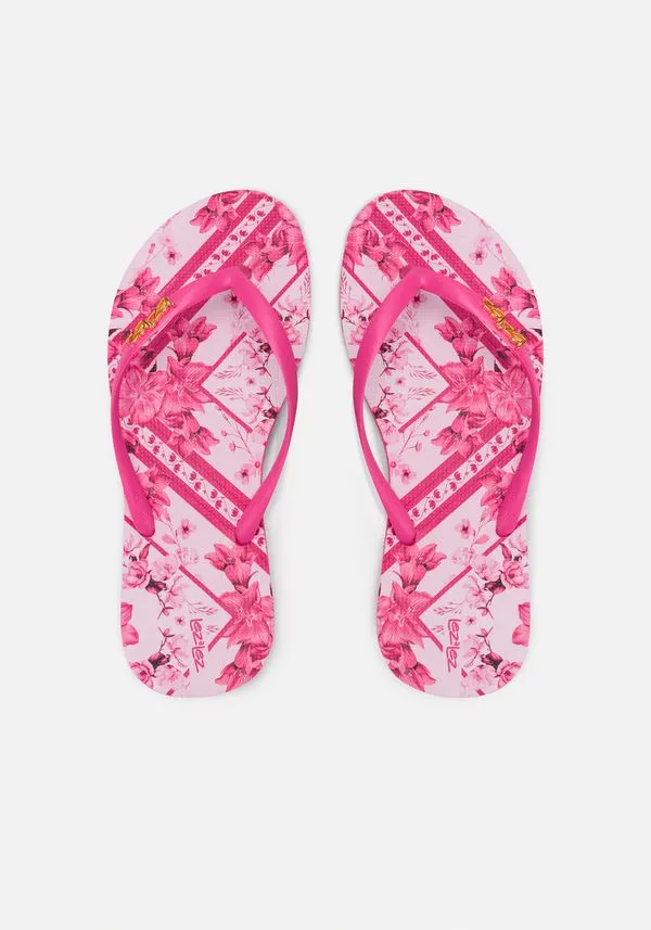 Chinelo Feminino De Tiras Finas Com Sola Estampada FRAME ROSA 33/4