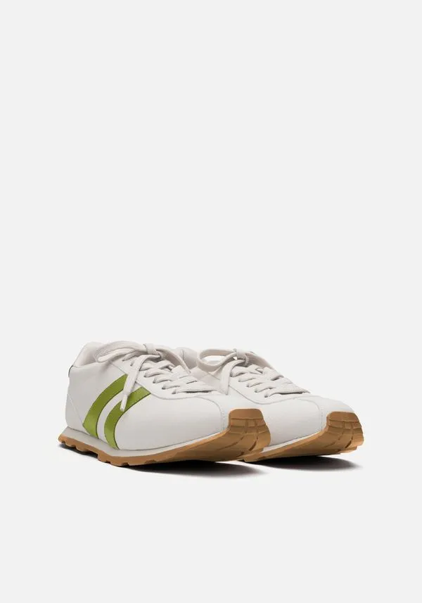 Tênis Feminino Com Cadarço E Recortes BRANCO OFF WHITE 39