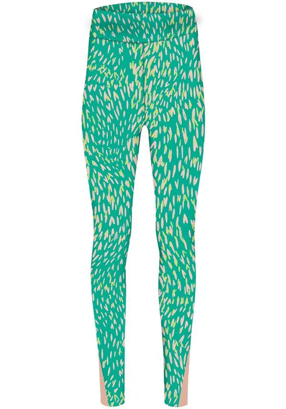 Calça Legging Estampada MOVE Fitness Cintura Alta MOVE VERDE P