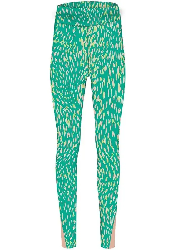 Calça Legging Estampada MOVE Fitness Cintura Alta MOVE VERDE G