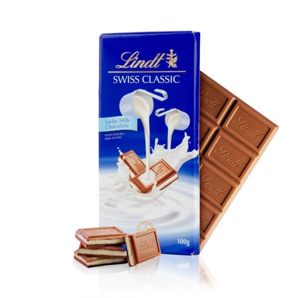 Swiss Classic Tablete duplo Leite 100g
