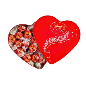 LINDOR Lata Coração Grande ao Leite 200g