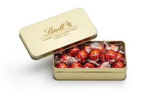 Lata Dourada LINDOR ao Leite 150g