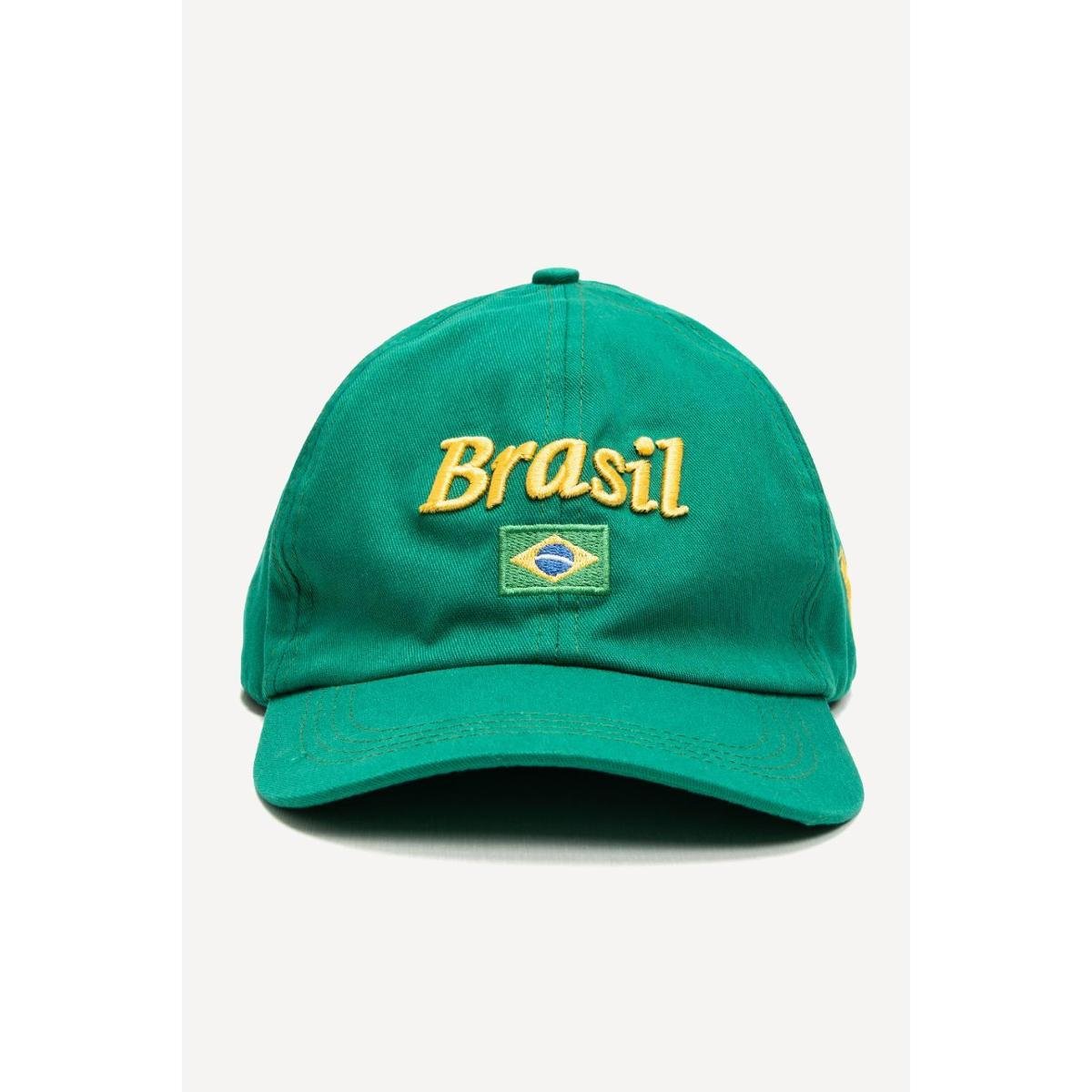 Boné Aleatory Bordado Bandeira Verde