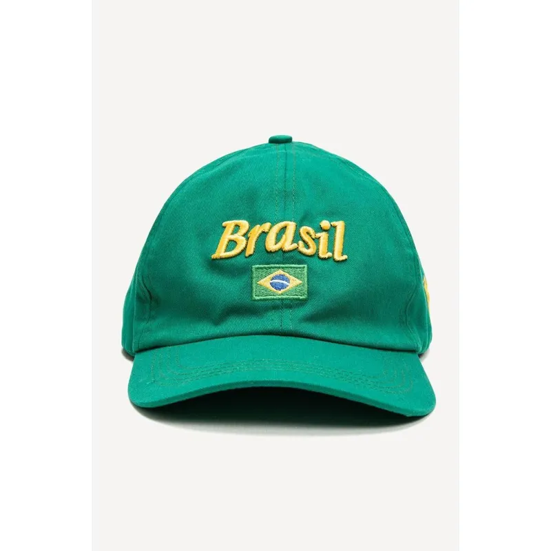 Boné Aleatory Bordado Bandeira Verde