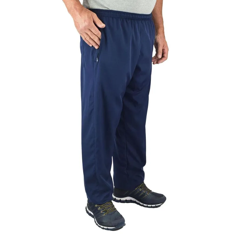 Calça Tactel Elastano Forrada Butu Biru Bolso Com Ziper