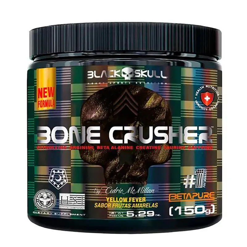 Bone Crusher 150G - Black Skull