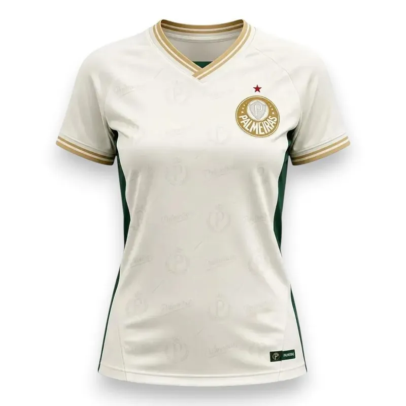Camiseta Palmeiras Feminina Legado Oficial Licenciado Betel