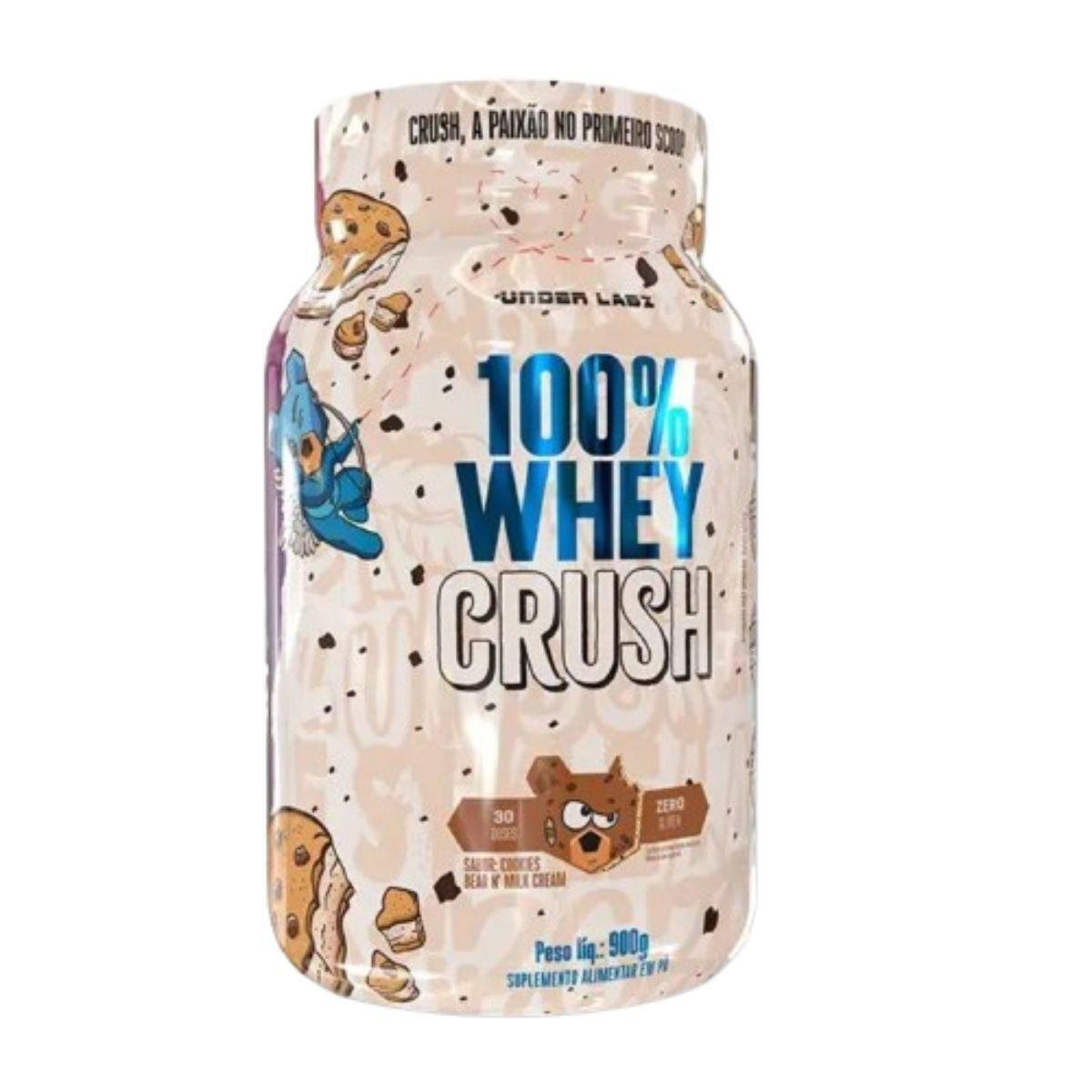 Whey Crush 100% Concentrado 900gr Under Labz