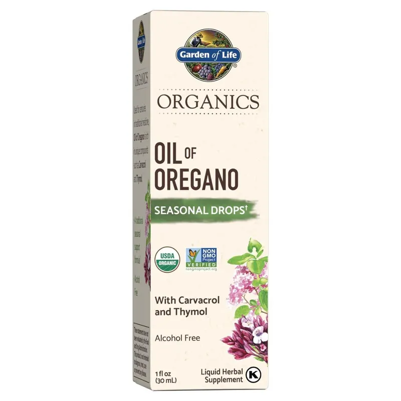 Suplemento De Ervas Garden Of Life Oil Of Orégano 30Ml