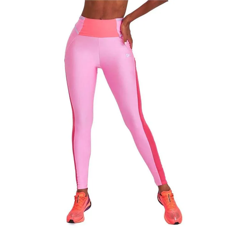 Calça Legging Caju Brasil Identidade Rosa Glossy