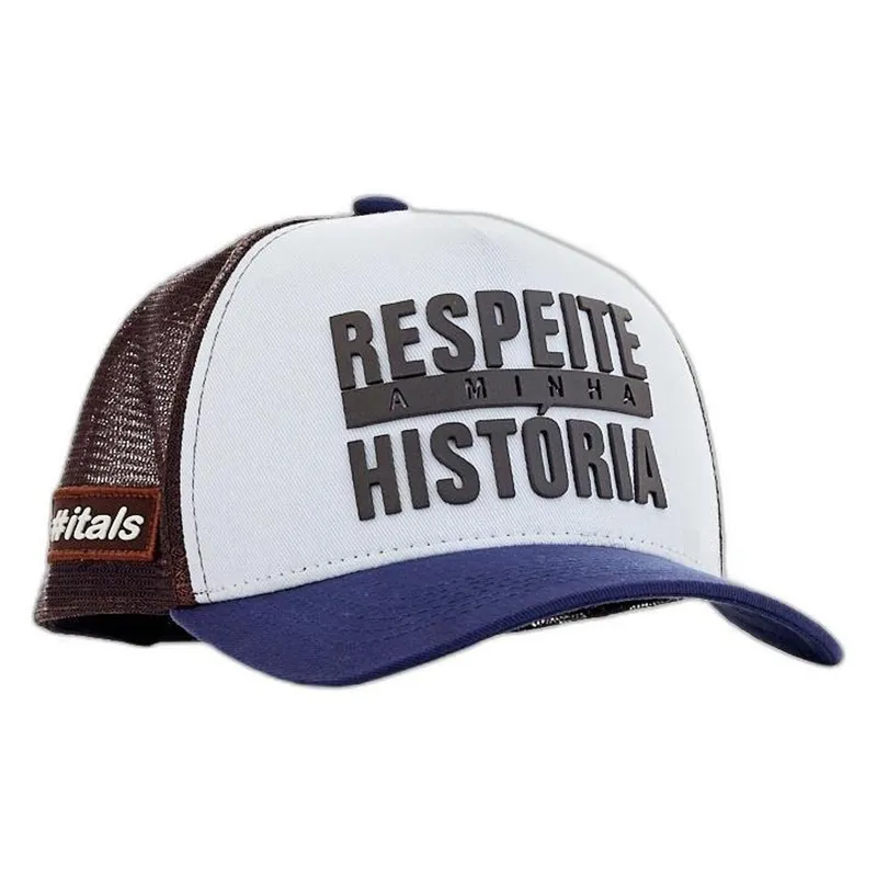 Boné itals Respeite Minha História Tricolor