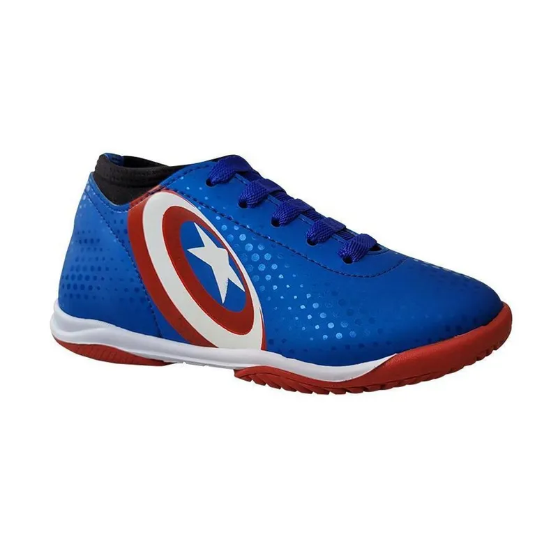 Chuteira Futsal Indoor Infantil Dray Captain America 4500