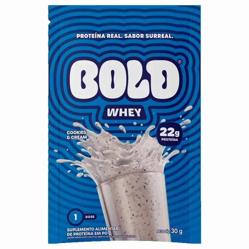 Bold Whey - 1 Sachê 30g Cookies - Bold