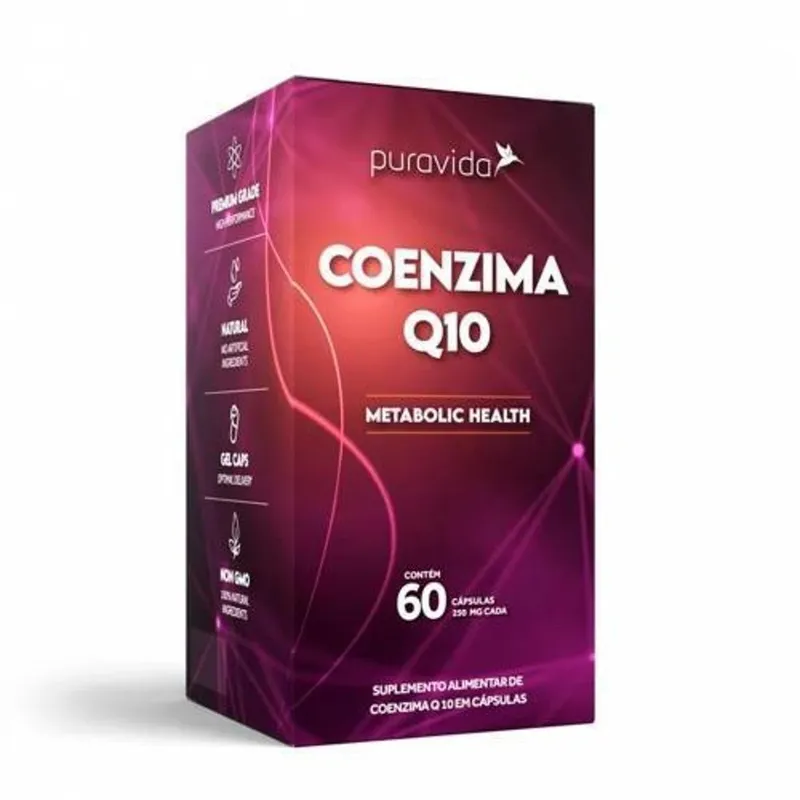 Coq10 Coenzima Q10 (60 Cápsulas) - Pura Vida