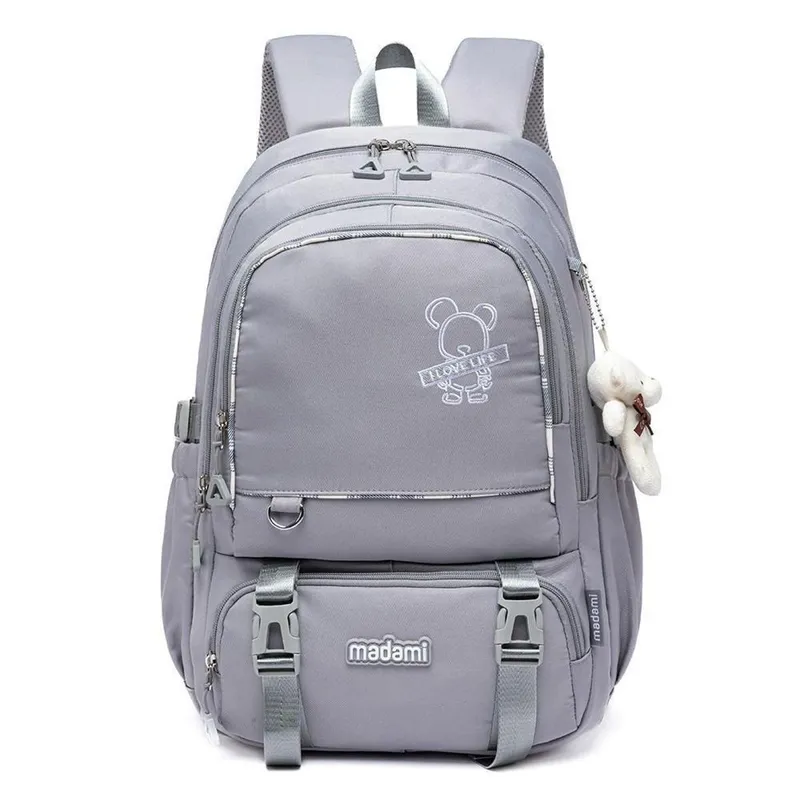 Mochila Madami Grande Faculdade Resistente 21 Litros